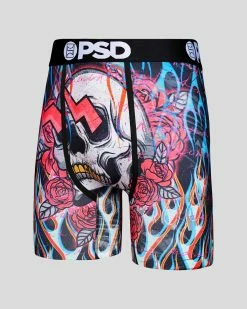 PSD Underwear Flames N Bones