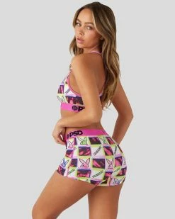 PSD Underwear Playboy - Checkers -US women’s Sales 2022 123480001 MUL 4