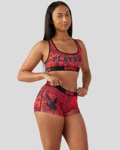 PSD Underwear Playboy - Paisely -US women’s Sales 2022 123480008 RED 3