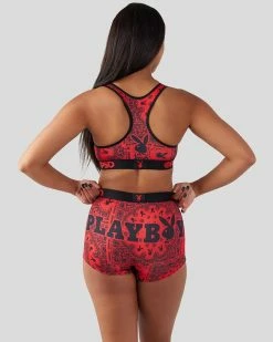 PSD Underwear Playboy - Paisely -US women’s Sales 2022 123480008 RED 4