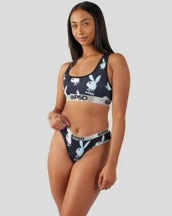 PSD Underwear Playboy - Glow -US women’s Sales 2022 123480108 BLK 3