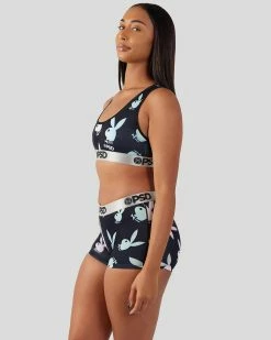 PSD Underwear Playboy - Glow -US women’s Sales 2022 1234T1006 BLK 3
