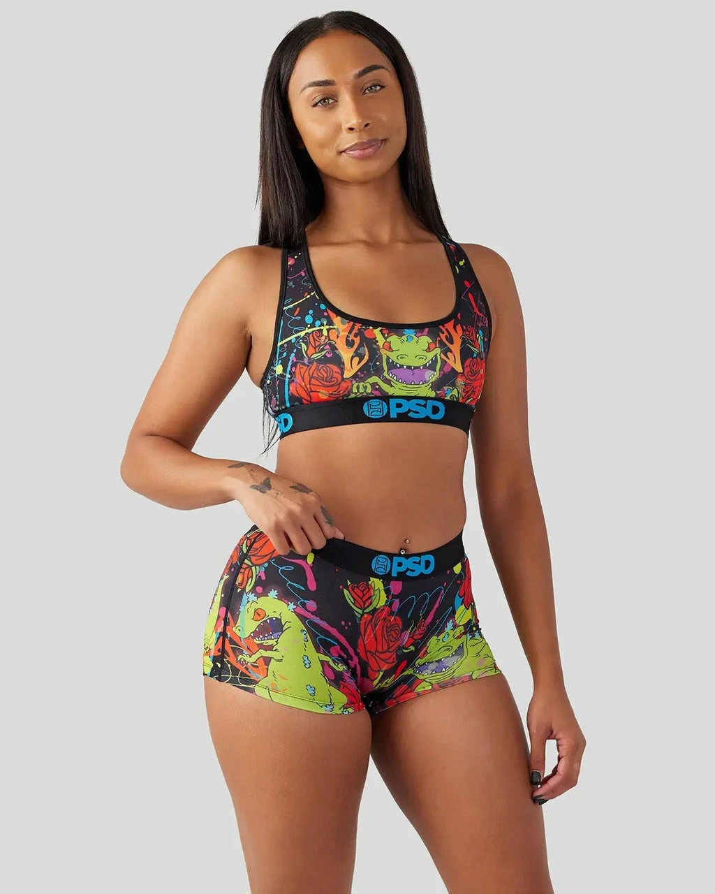 PSD Underwear Rugrats - Reptar Roses 1 PSD Underwear Rugrats - Reptar Roses