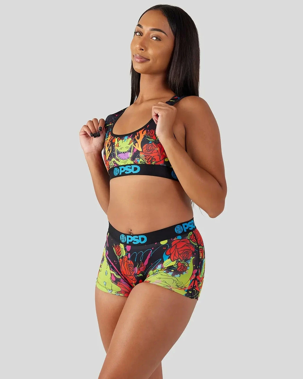 PSD Underwear Rugrats - Reptar Roses 3 PSD Underwear Rugrats - Reptar Roses - Image 3