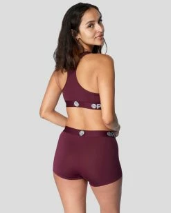 PSD Underwear Solids - Burgundy -US women’s Sales 2022 321480061 BUR 3