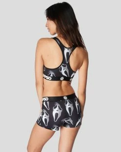 PSD Underwear Ghost Face - All Over -US women’s Sales 2022 322480006 BLK 3