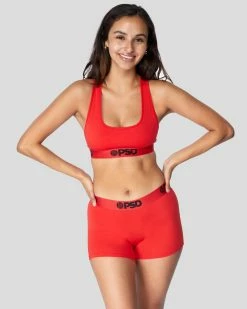 PSD Underwear Modal Solids - Red