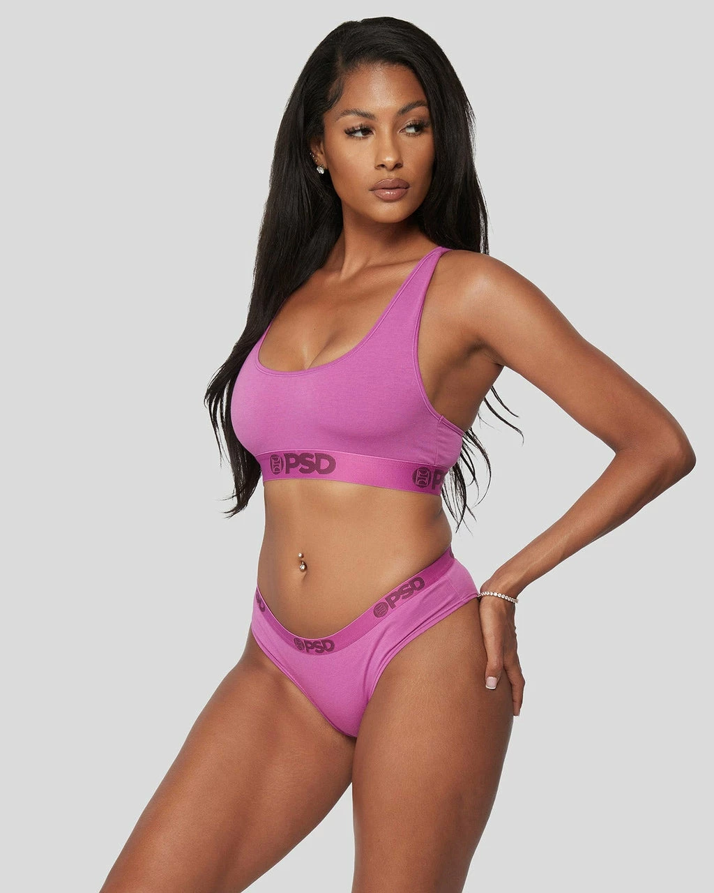 PSD Underwear Modal Solids - Purple Orchid 2 PSD Underwear Modal Solids - Purple Orchid - Image 2