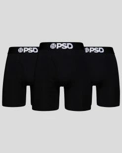 PSD Underwear Modal 3 Pack - Black