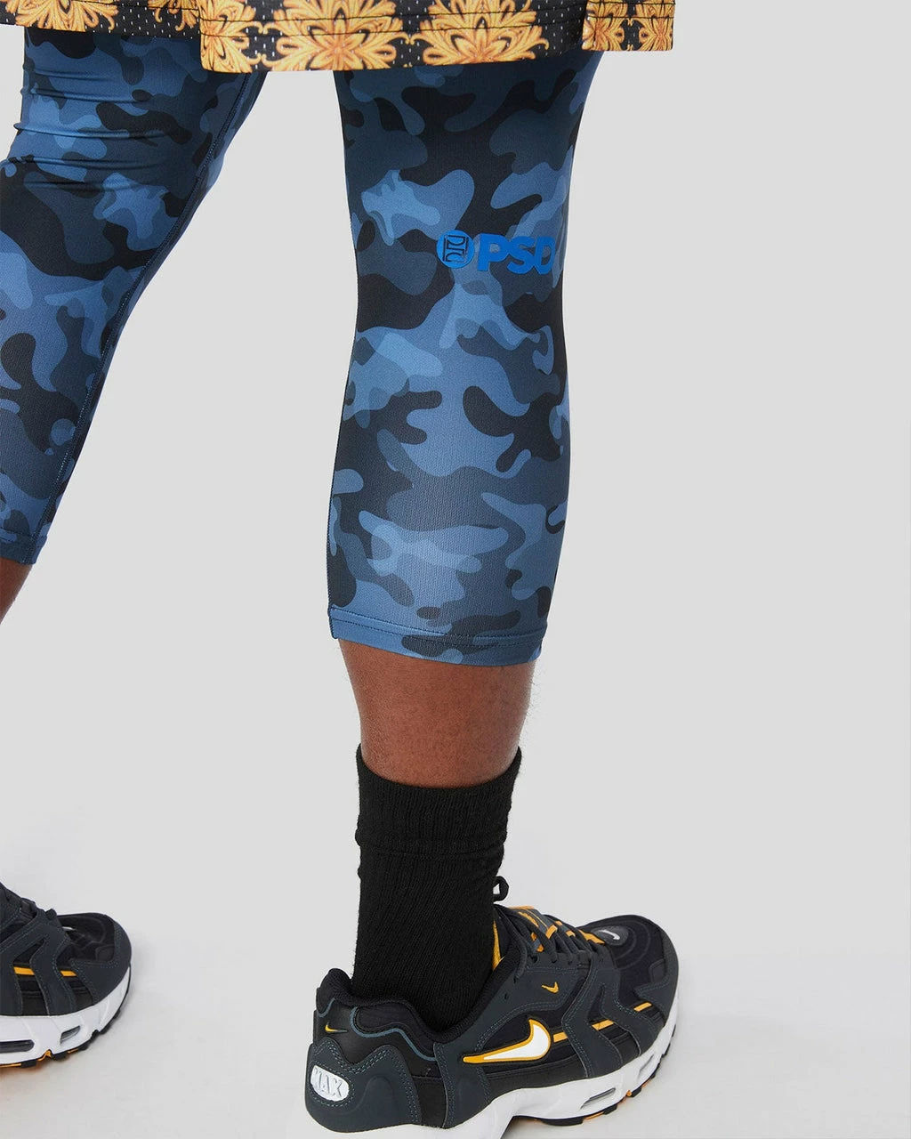 PSD Underwear Pro Tight 3/4 - Blue Steel Camo 5 PSD Underwear Pro Tight 3/4 - Blue Steel Camo - Image 5