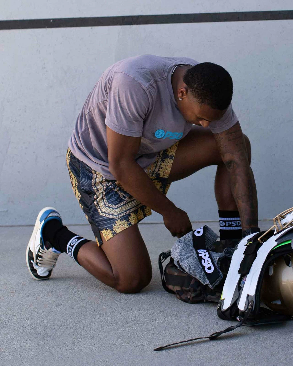 PSD Underwear Blue Zinc Tee 7 PSD Underwear Blue Zinc Tee - Image 7