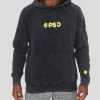 PSD Underwear Neon Black Hoodie