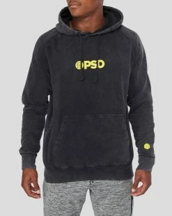 PSD Underwear Neon Black Hoodie