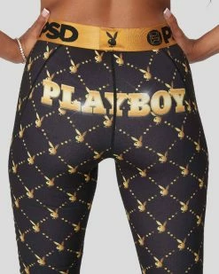PSD Underwear Playboy - Monogram Lux -US women’s Sales 2022 422409006 BLK 4