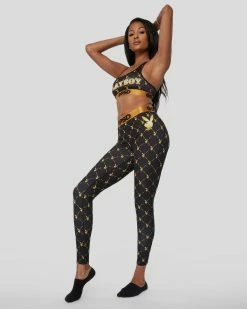 PSD Underwear Playboy - Monogram Lux -US women’s Sales 2022 422409006 BLK 5