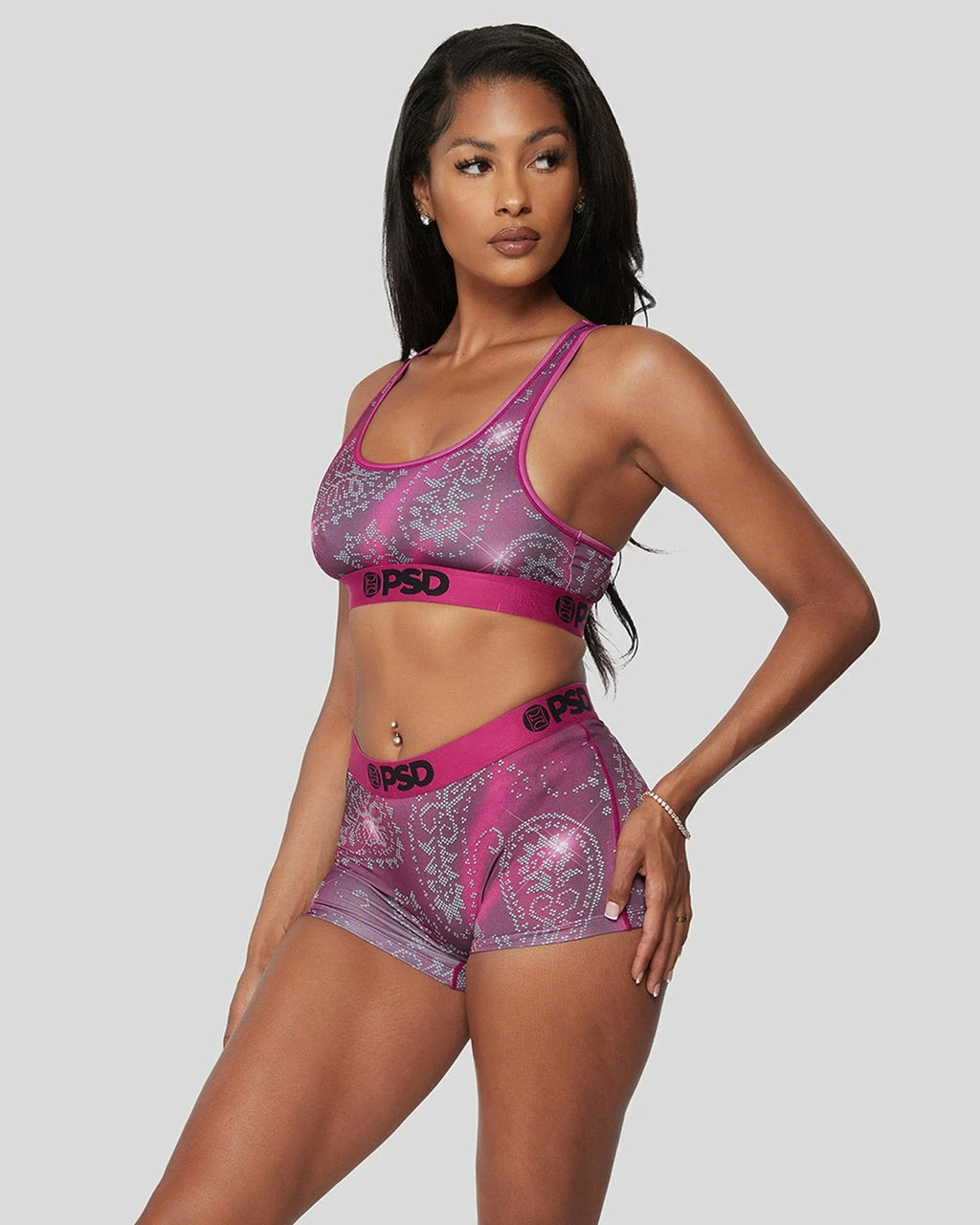 PSD Underwear Fuchsia Ice Paisley 3 PSD Underwear Fuchsia Ice Paisley - Image 3