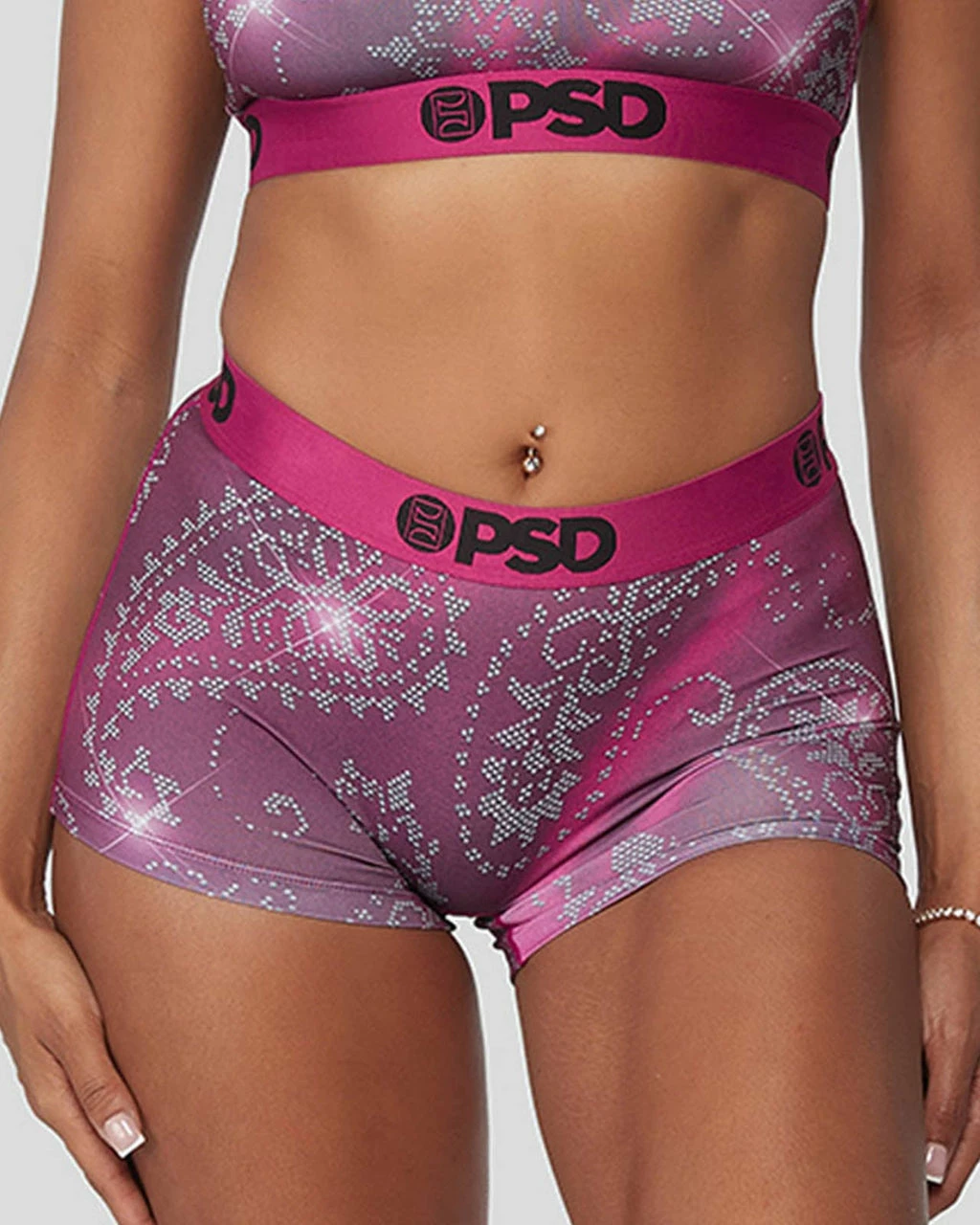 PSD Underwear Fuchsia Ice Paisley 2 PSD Underwear Fuchsia Ice Paisley - Image 2