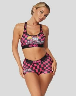 PSD Underwear Dexter's Laboratory - Dee Dee Checker -US women’s Sales 2022 4224T1013 PNK 2