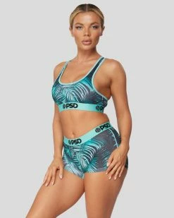 PSD Underwear Lush Palm -US women’s Sales 2022 4224T1040 BLK 2