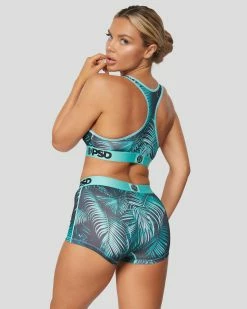 PSD Underwear Lush Palm -US women’s Sales 2022 4224T1040 BLK 3