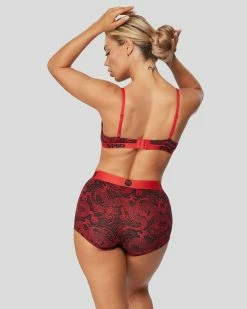 PSD Underwear Modal - Dragon Slayer -US women’s Sales 2022 4224T1066 RED 3