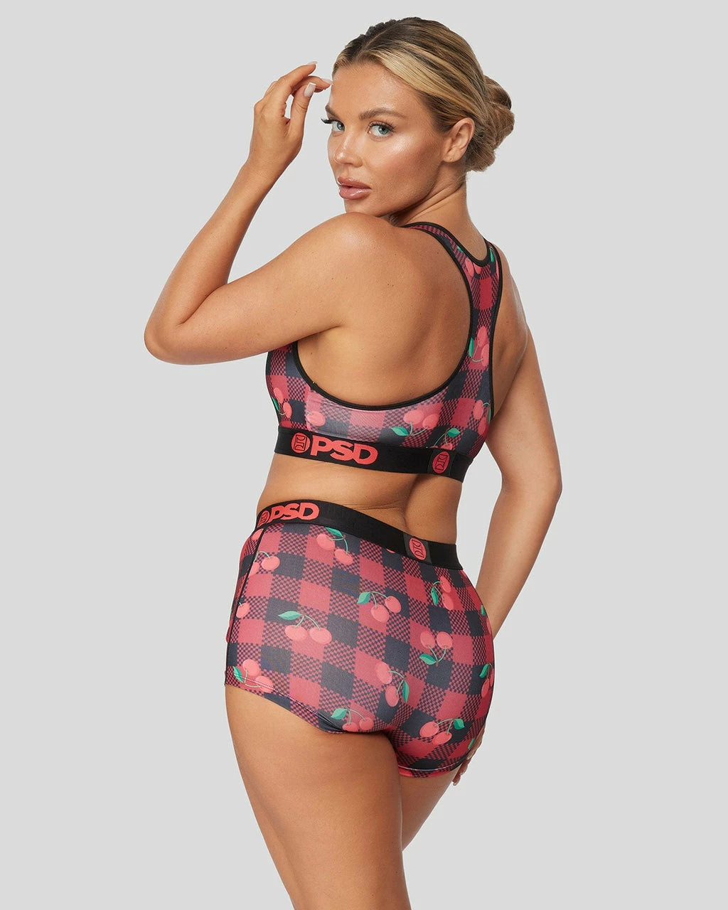 PSD Underwear Cherry Check 4 PSD Underwear Cherry Check - Image 4