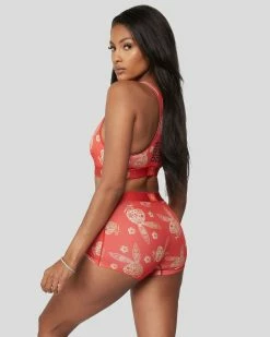 PSD Underwear Playboy - Chinese New Year Red -US women’s Sales 2022 4224T1085 RED 3