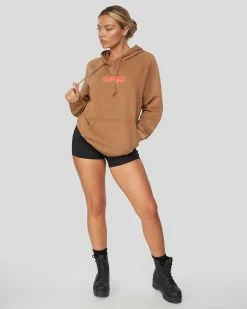 PSD Underwear Red Camel Hoodie -US women’s Sales 2022 psd 0002 4221T1004 BRN 1