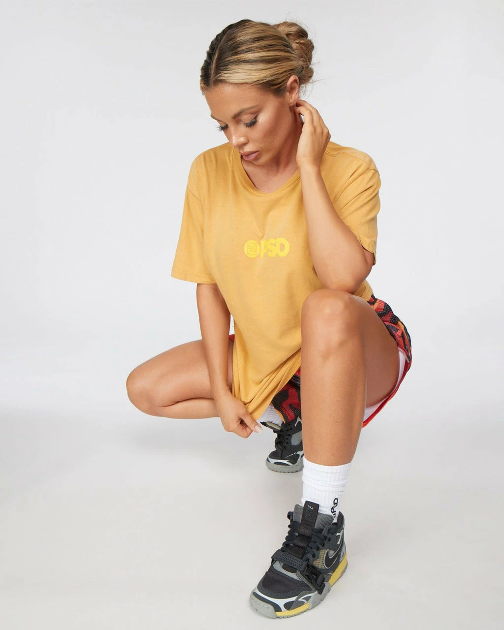 PSD Underwear Gold Mustard Tee 3 PSD Underwear Gold Mustard Tee - Image 3